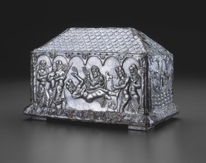 Reliquienschrein der Heiligen Adrian und Natalia, ca. 1150 von Spanish School