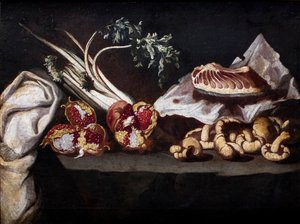 Stillleben mit Granatäpfeln