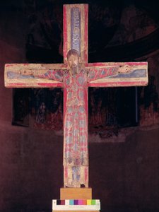 Die Batlló-Majestät, aus La Garrotxa (polychromes Holz)
