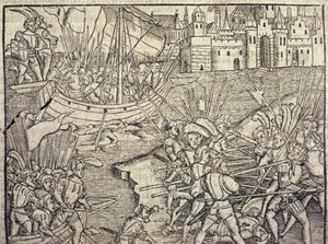 Die Eroberung von Peru, Illustration aus 