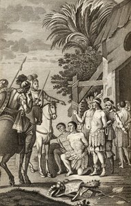 Die spanische Eroberung Chiles durch Alonso de Ercilla, aus 