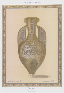 Die Vase (Farblithografie) von Spanish School