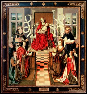 Die Jungfrau der katholischen Könige, ca. 1490 von Spanish School