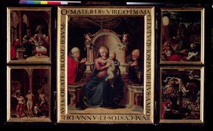 Triptychon aus der Capilla de las Reliquias