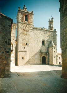 Ansicht der Kirche San Mateo von Spanish School