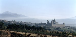 Ansicht des Monasterio de San Lorenzo de El Escorial