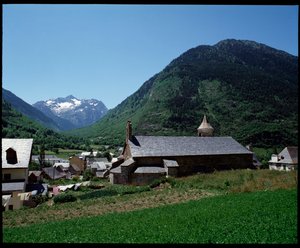 Ansicht der Kirche von St. John, Arties von Spanish School
