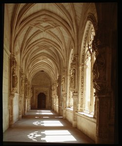 Ansicht der unteren Galerie des Klosters San Juan de Los Reyes, Toledo