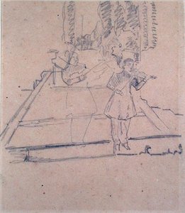 Die Musiker am Rampenlicht, ca. 1910