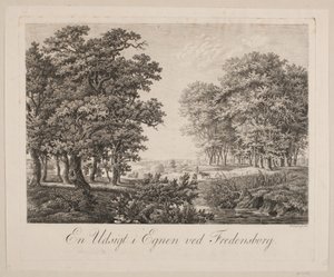 Eine Aussicht in der Gegend von Fredensborg