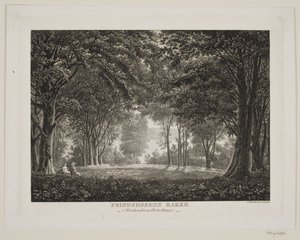 Prinzessinnenhügel im Schlossgarten von Fredensborg