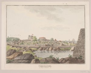 Christiansø. Von der Westseite gesehen