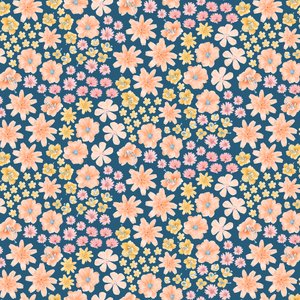 Mojave-Wüsten-Wildblumenmuster, 2021