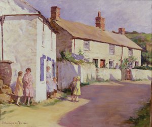 Dorfszene, Newlyn