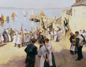 Festtag in Newlyn