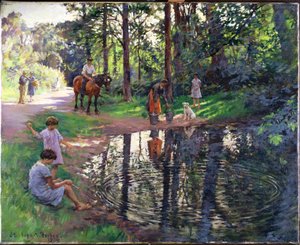 Der Teich von Stanhope Alexander Forbes