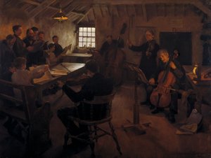 Die Dorfphilharmonie von Stanhope Alexander Forbes