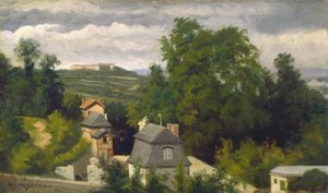 Ansicht am Stadtrand von Caen, 1872-1875