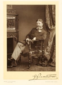 Sir Francesco Paolo Tosti (1847-1916), Liedkomponist, Porträtfotografie