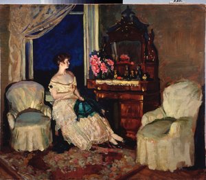 Im Zimmer von Stanislav Joulianovitch Joukovski