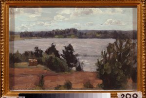 Am Ufer des Sees von Stanislav Joulianovitch Joukovski