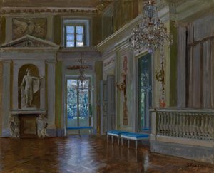 Der Ballsaal des Lazienki-Palastes von Stanislav Julianovic Zukovskij
