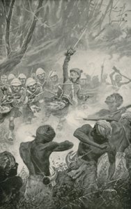 Der Highland-Angriff in der Schlacht von Amoaful von Stanley L. Wood