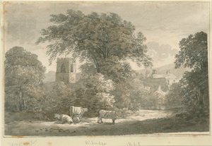 Aldridge Kirche: Gravur, 1762-1802