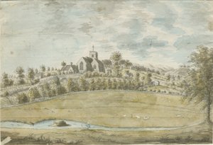 Armitage Kirche: Aquarell, 1762-1802