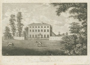 Little Onn Hall: Liniengravur, undatiert [1762-1802]