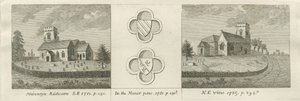 Mavesyn Ridware Church: Gravur, 1781