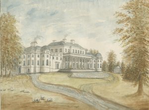 Shugborough Hall: Aquarell, nd [ca. 1800]