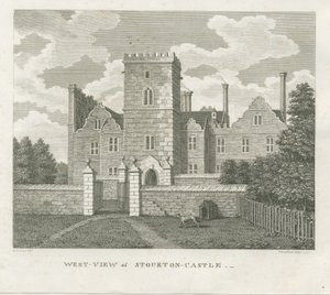 Stourton Schloss: Gravur