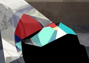 Lebendige geometrische Komposition