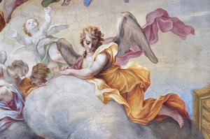 Engel (Detail) aus der Herrlichkeit des Heiligen Johannes des Täufers