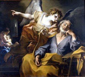 Der Traum von Joseph (1708) (Detail)