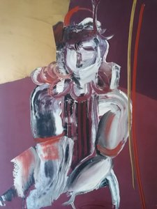 Majestätische Abstrakte Figur