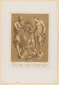 Saturn, Venus und Amor