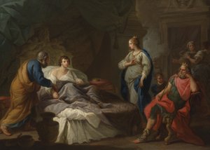 Antiochus sehnt sich nach Stratonike, ca. 1740