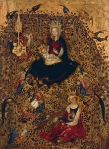 Madonna im Rosengarten von Stefano da Verona