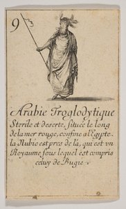 Arabie Troglodytique, 1644 von Stefano della Bella