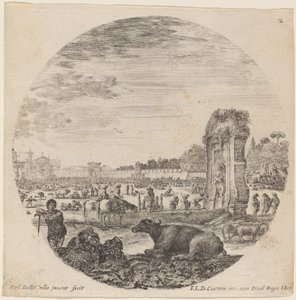 Campo Vaccino von Stefano della Bella