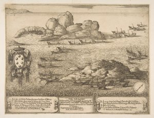 Eroberung von zwei Galeeren bei Byserta, 1628