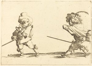 Duell zweier Zwerge