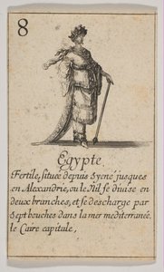 Ägypten, 1644 von Stefano della Bella