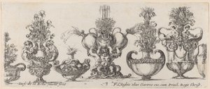 Fantastische Vasen, wahrscheinlich 1646