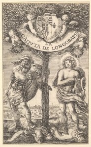 Frontispiz für Der Fall der Longobardi, Gedichte von Sigismond B..., 1656