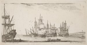 Schiffsgruppe von Stefano della Bella