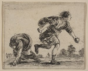 Hippomenes und Atalanta, aus 