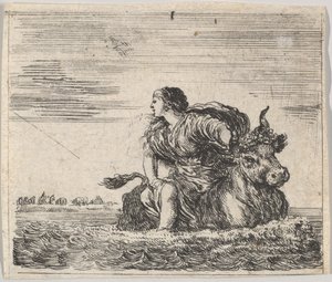 Jupiter und Europa, aus dem Spiel der Mythologie